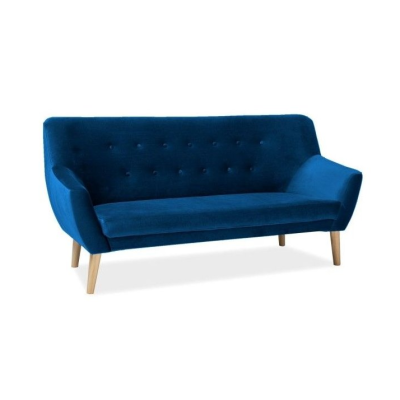 Dreisitziges Sofa NIKOLINA – blau