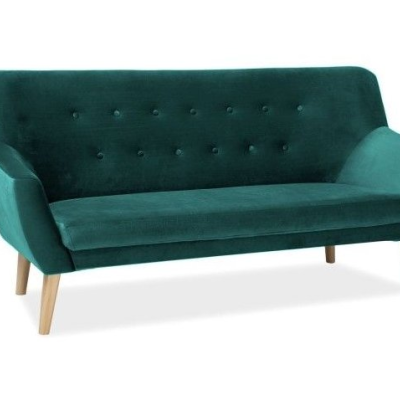 Dreisitziges Sofa NIKOLINA – grün