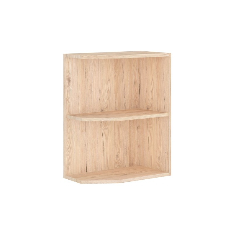 Unterer Eckschrank BERIT – Breite 30 cm, Eiche Bordeaux