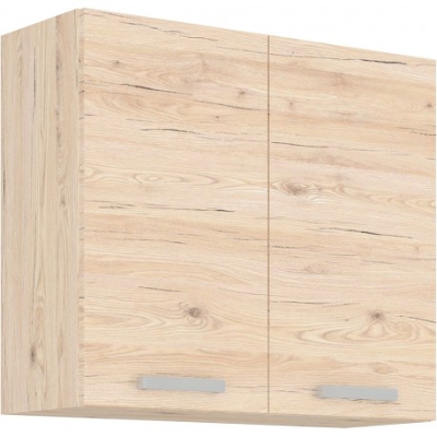 Küchenhängeschrank BERIT – Breite 80 cm, Bordeaux-Eiche