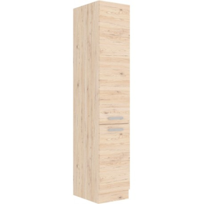 Lebensmittelschrank BERIT – Breite 40 cm, Eiche Bordeaux