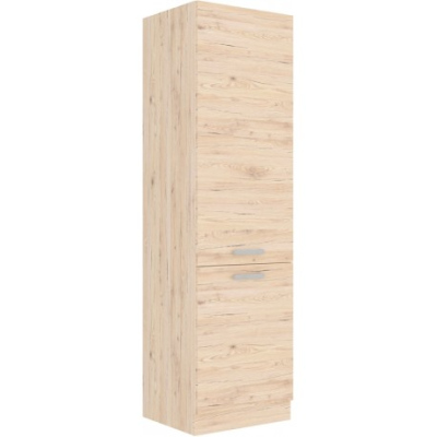 Lebensmittelschrank BERIT – Breite 60 cm, Eiche Bordeaux