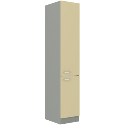 Lebensmittelschrank ULLERIKE – Breite 40 cm, creme/grau