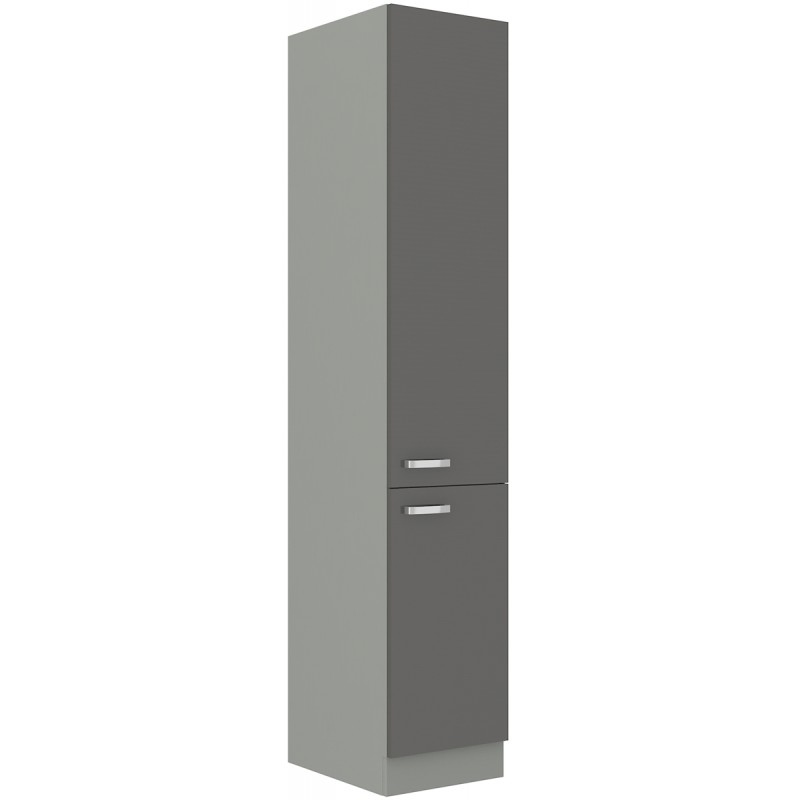 Lebensmittelschrank ULLERIKE – Breite 40 cm, grau