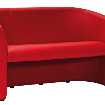 Zweisitzer-Sofa SINDY 1 – rot