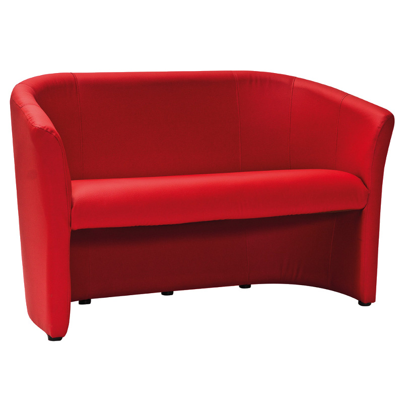 Zweisitzer-Sofa SINDY 1 – rot