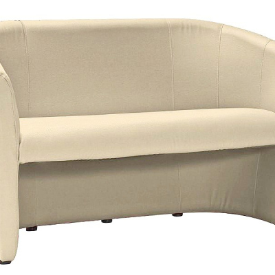 Zweisitzer-Sofa SINDY 1 – Creme