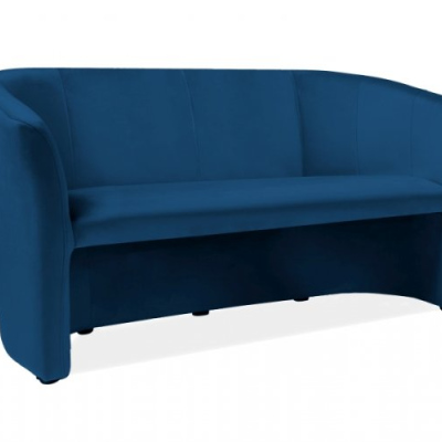 Dreisitziges Sofa SINDY 1 – blau