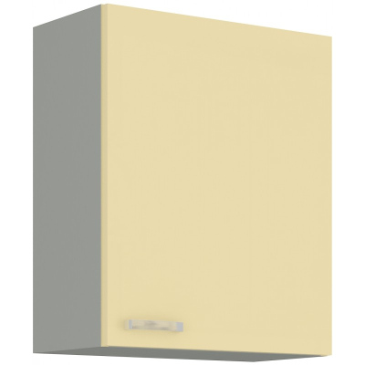 Küchenhängeschrank ULLERIKE – Breite 60 cm, Creme / grau