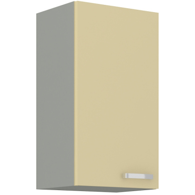 Küchenhängeschrank ULLERIKE – Breite 45 cm, Creme / grau