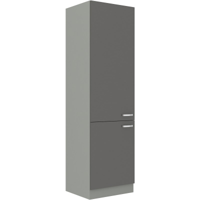 Lebensmittelschrank ULLERIKE – Breite 60 cm, grau