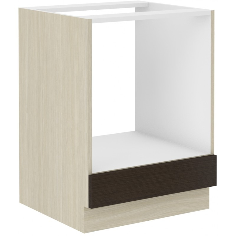 Herdschrank CHRYSI – Breite 60 cm, Eiche Ferrara / Legano dunkel