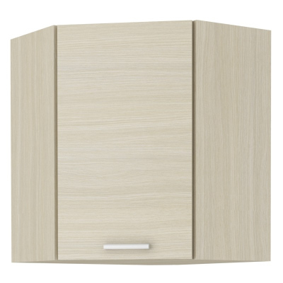 Oberer Eckschrank CHRYSI – 58x58 cm, Ferrara-Eiche