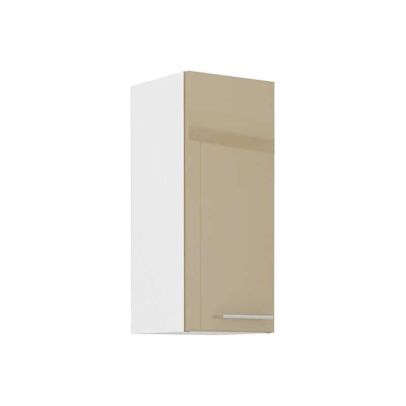 Küchenhängeschrank LAJLA – Breite 30 cm, Cappuccino / weiß