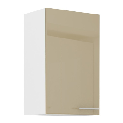 Küchenhängeschrank LAJLA – Breite 45 cm, Cappuccino / weiß