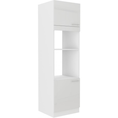 Einbaugeräteschrank LAJLA – Breite 60 cm, Weiß