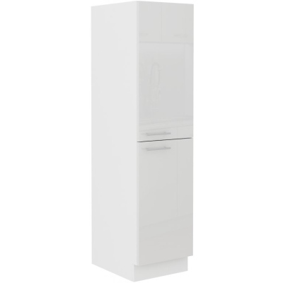 Hoher Schrank LAJLA – Breite 30 cm, weiß