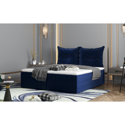 Boxspringbett PINELOPI – 140x200, Grau