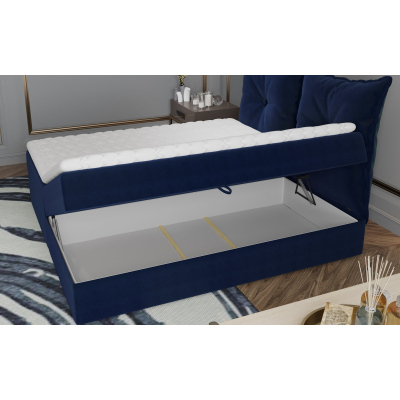 Boxspringbett PINELOPI – 140x200, Grau