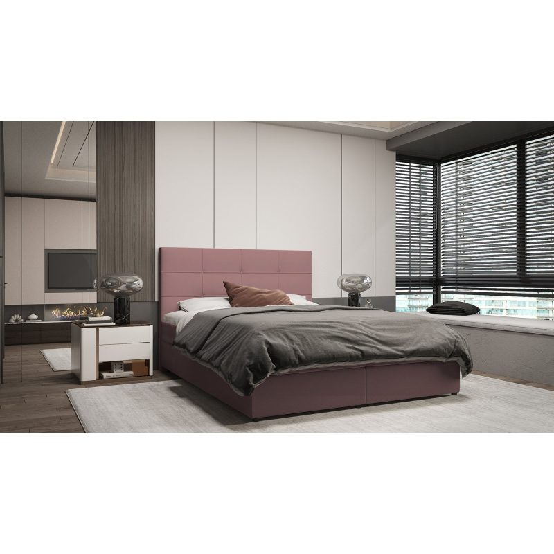 Designbett MALIKA – 180x200, Rosa