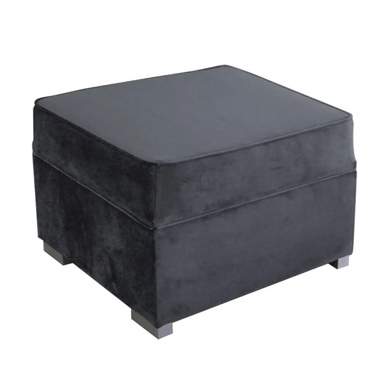 Hocker MIRA – dunkelgrau