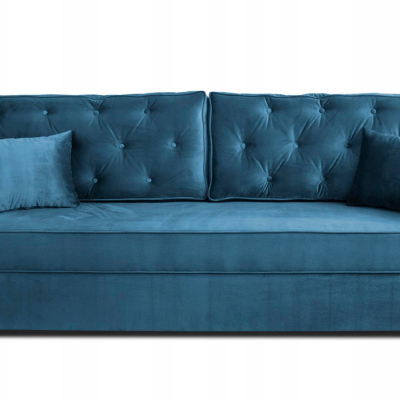 Dreisitziges Sofa MIRA – blau