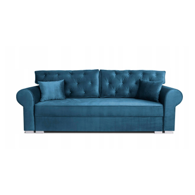 Dreisitziges Sofa MIRA – blau