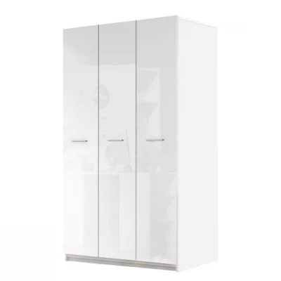 Kleiderschrank für Kinderzimmer RENI – Breite 120 cm, weiß