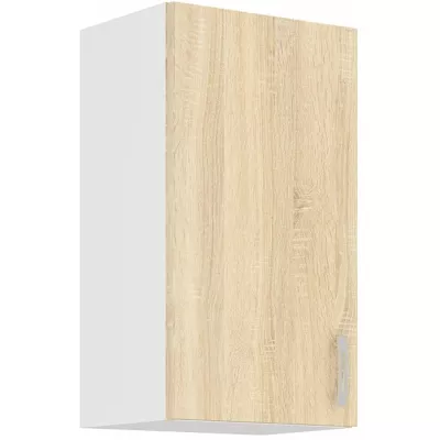 Küchenhängeschrank SABRYA – Breite 40 cm, Sonoma-Eiche / weiß