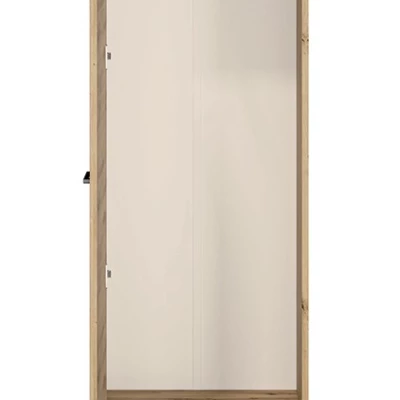 Hoher Schrank für den Flur BEDA – Breite 55 cm, Eiche Artisan