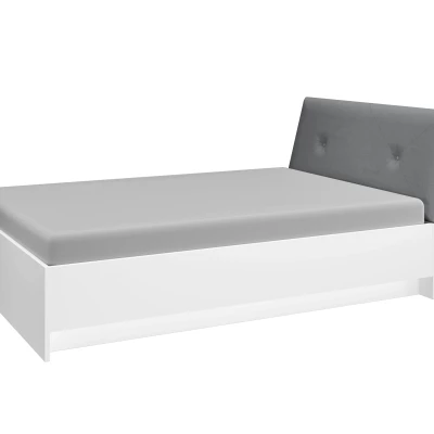 Doppelbett BRIANA 140x200 – weiß