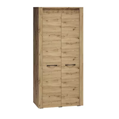 Kleiderschrank DIANDRA – Breite 92 cm, Eiche artisan