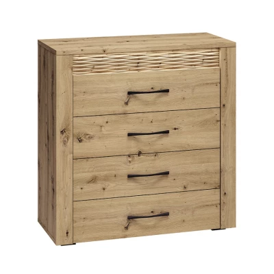 Schubladenschrank DIANDRA – Eiche Artisan