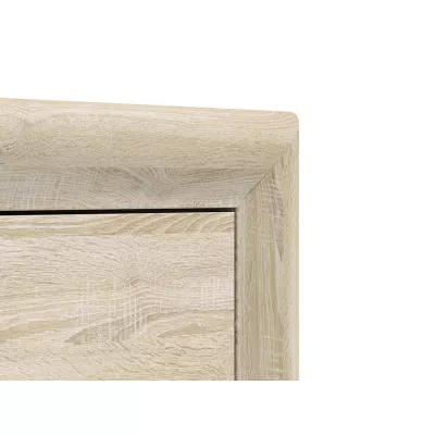 Kleiderschrank KAELA – Breite 92 cm, hell sonoma / sonoma Trüffel