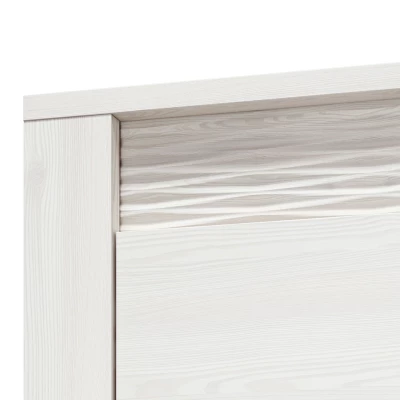 Kleiderschrank DERIKA – Breite 92 cm, weiße Kiefer