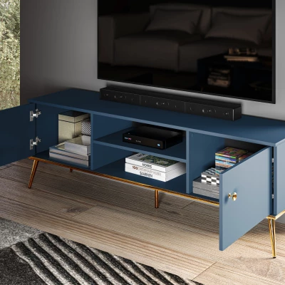 TV-Bank MADO – blau