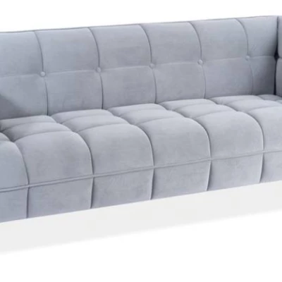 Dreisitziges Sofa SCARLET 3 – hellgrau