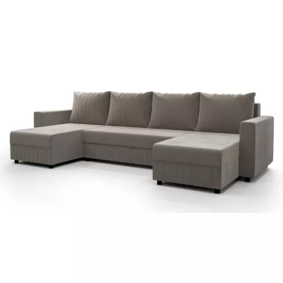 U-förmige Couchgarnitur EDITH – Beige