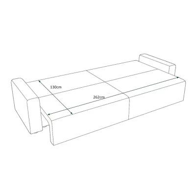 Schlafsofa RADANA – Weiß