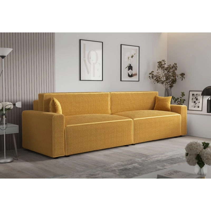 Schlafsofa RADANA – Honigfarbe