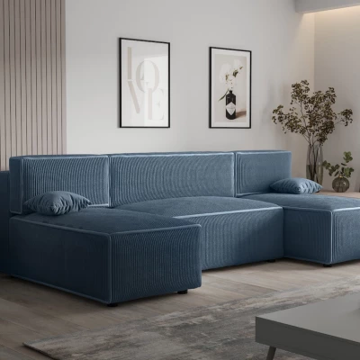 Couchgarnitur in U-Form RADANA – Blau