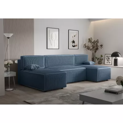 Couchgarnitur in U-Form RADANA – Blau