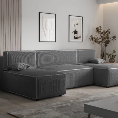 Couchgarnitur in U-Form RADANA – Grau