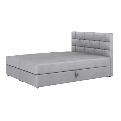 Boxspringbett mit Stauraum WALLY COMFORT – 180x200, Grau