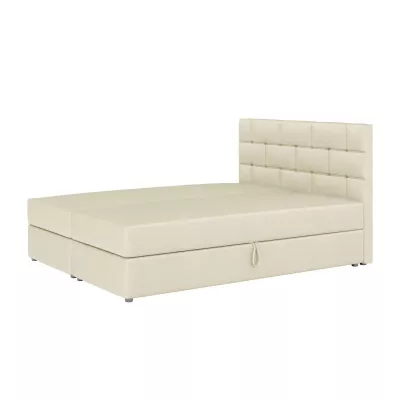 Boxspringbett mit Stauraum WALLY – 200x200, Beige