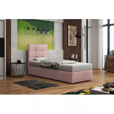 Polsterbett DELILAH 2 COMFORT – 80x200, Rosa