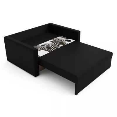 Schlafsofa mit Zebras ARIA – Schwarz