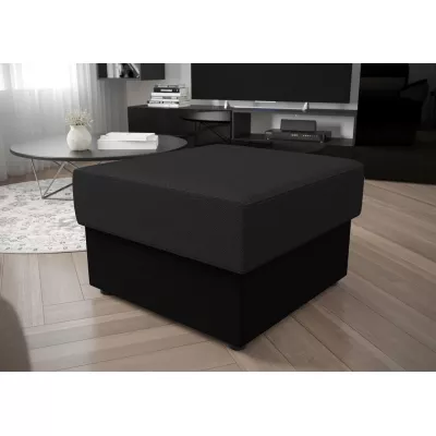 Hocker OPHELIA – dunkelgrau/schwarz