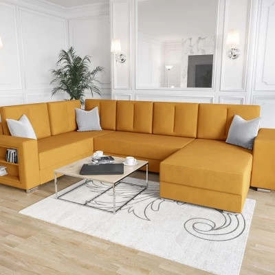 Geräumiges Sofa KAMONA – gelb