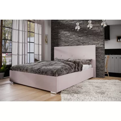 Ehebett mit Stauraum FLEK 2 – 180x200, rosa